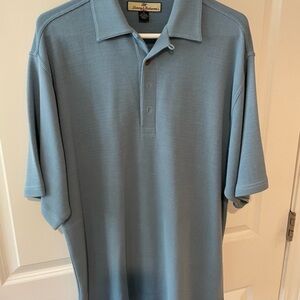 Tommy Bahama, 78% silk, polo shirt, size M